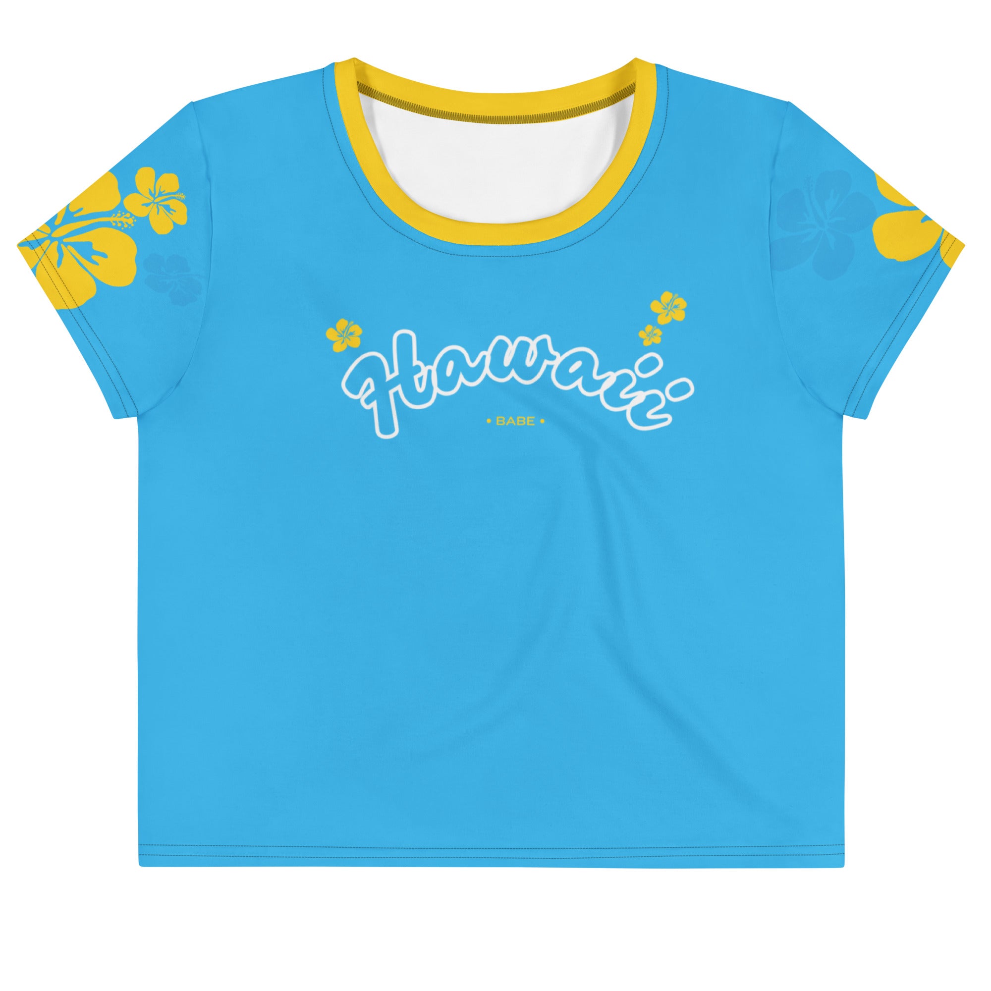Hawaii Babe Crop T-Shirt