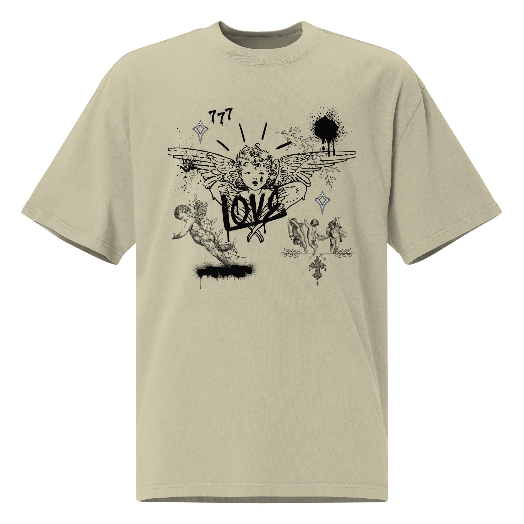 Oversized faded T-shirt